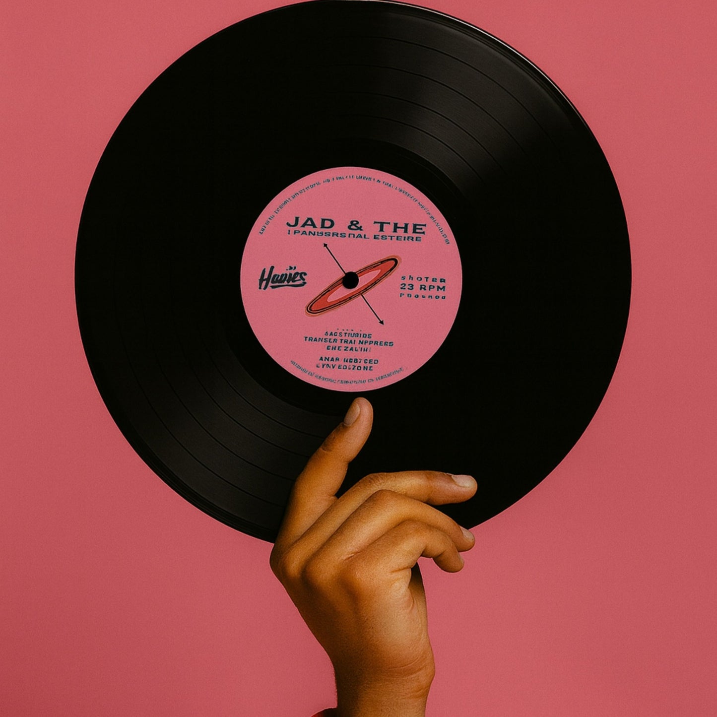 Jad & The Inspired Vinyl Wall Art Record