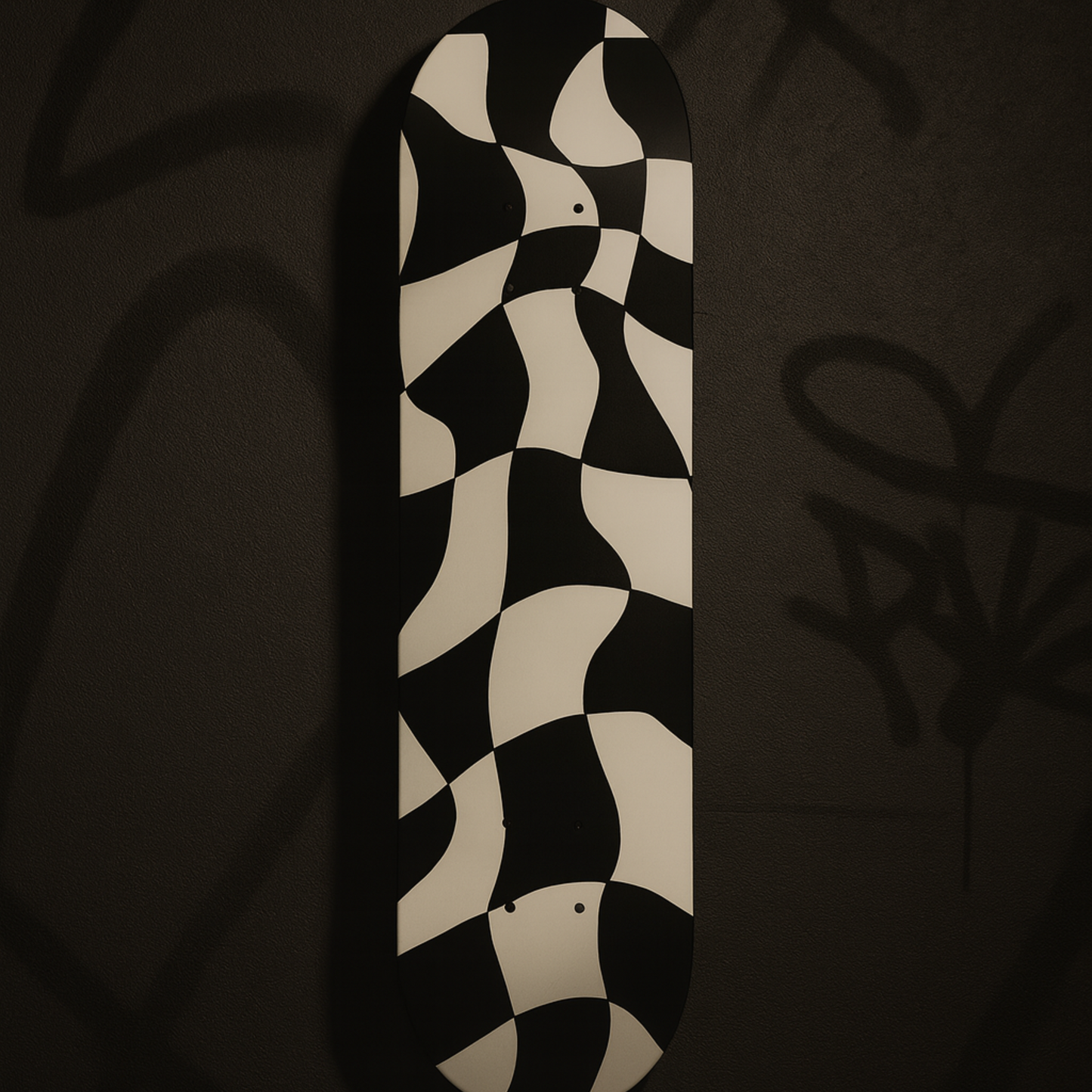 Mono Warp Checker Skateboard Deck
