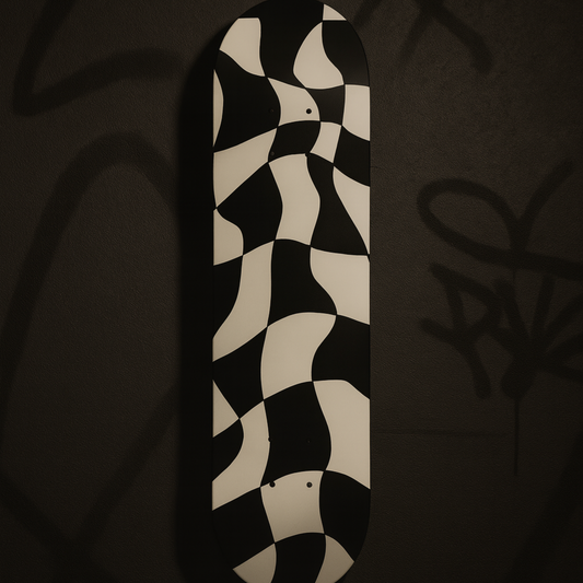 Mono Warp Checker Skateboard Deck