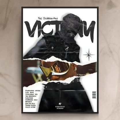 Urban Rebel – Futuristic Collage Wall Art