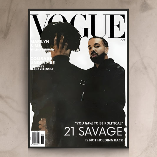 Vogue 21 Savage Drake