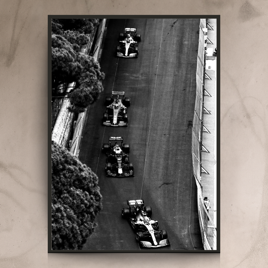 Monaco Grand Prix – Formula 1 Racing Wall Frame