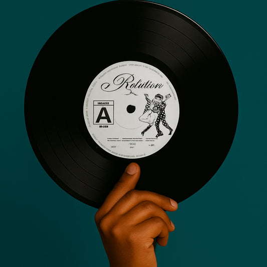 Rotation Dance Vinyl Wall Art Record