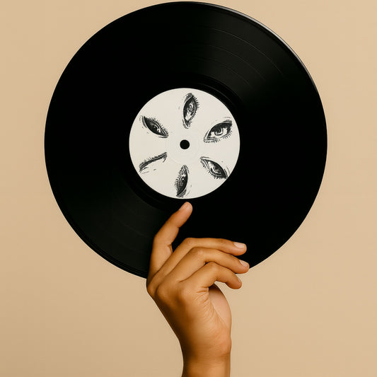 Hypnotic Eyes Vinyl Wall Art Record