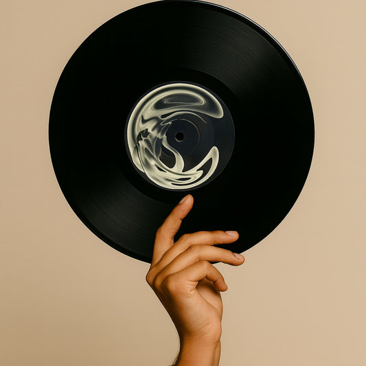 Lunar Swirl Vinyl Wall Art Record